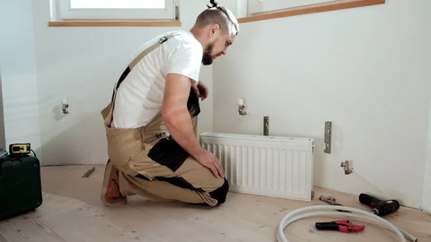 first time central heating