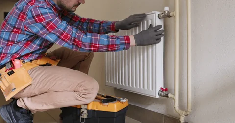 first time central heating